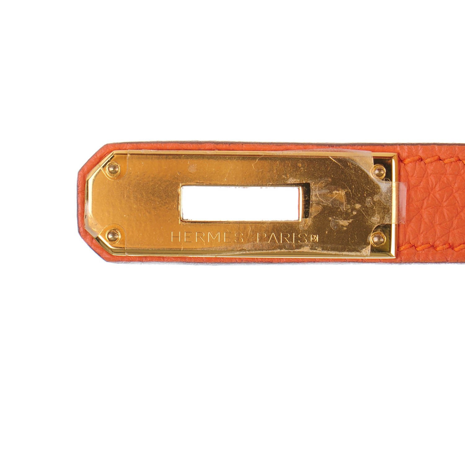 Hermes Togo Kelly Retourne 32 Orange 14 of 25