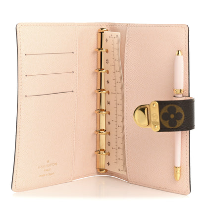 Louis Vuitton Monogram Koala Small Ring Agenda Cover Rose 5 of 10
