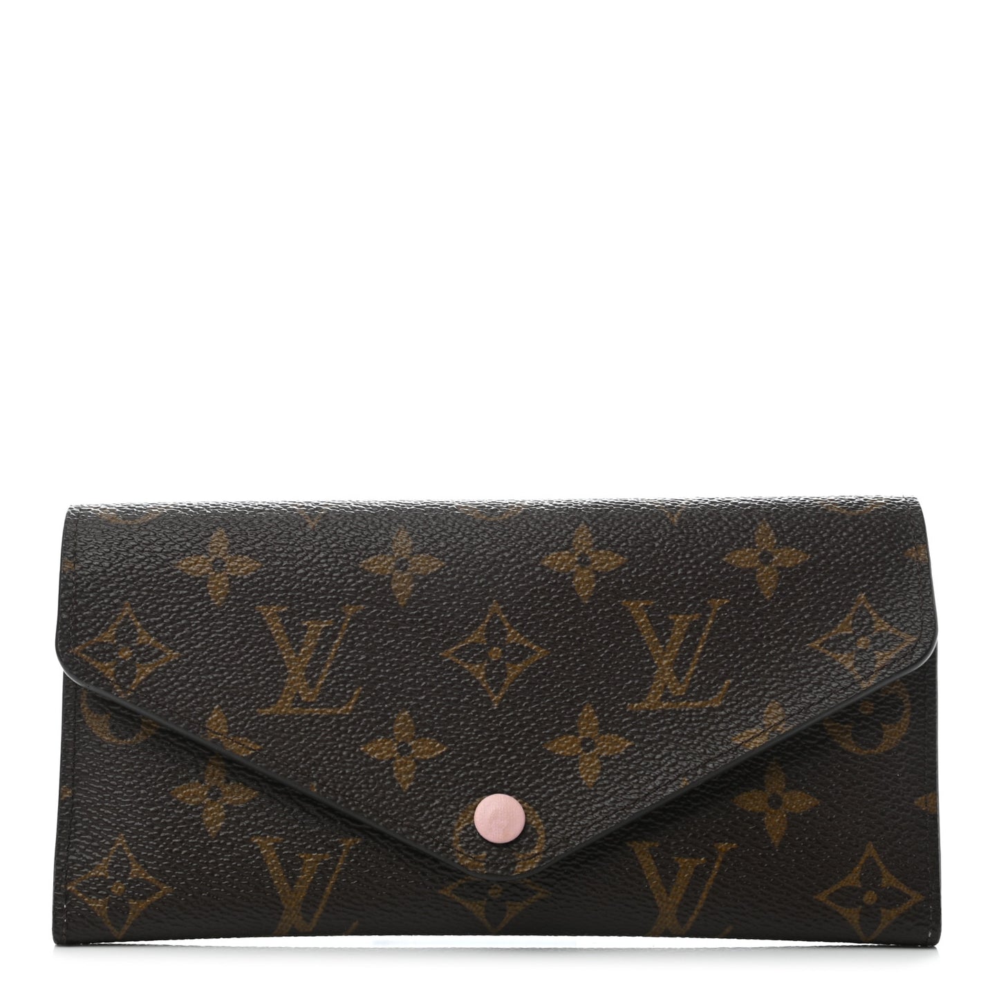 Monogram Josephine Wallet Rose Ballerine
