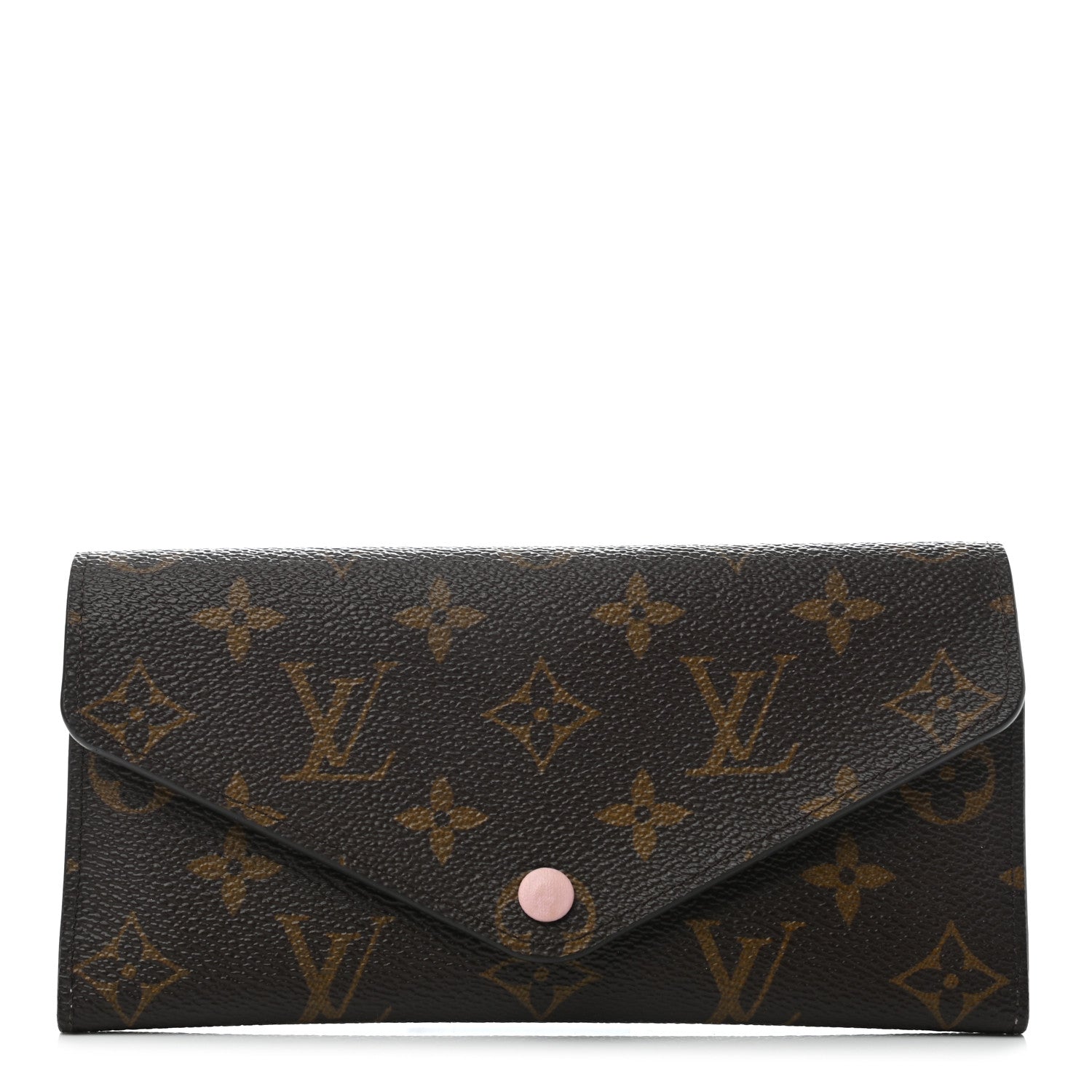 Louis Vuitton Monogram Josephine Wallet Rose Ballerine 1 of 8