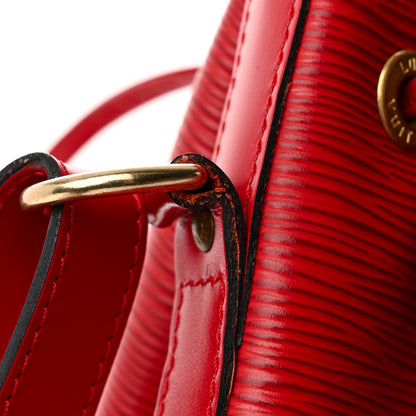 Louis Vuitton Epi Petit Noe Castillan Red 16 of 18