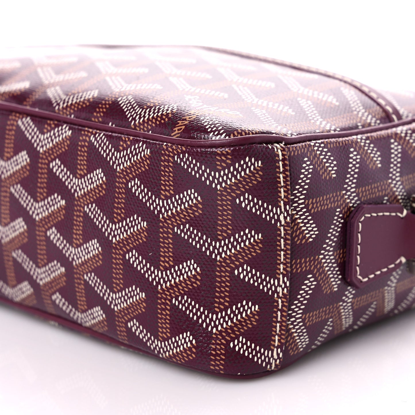 Goyardine Sac Cap Vert Burgundy