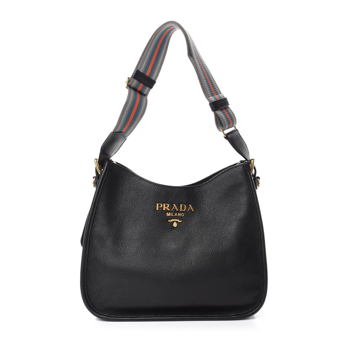 Vitello Daino Hobo Black