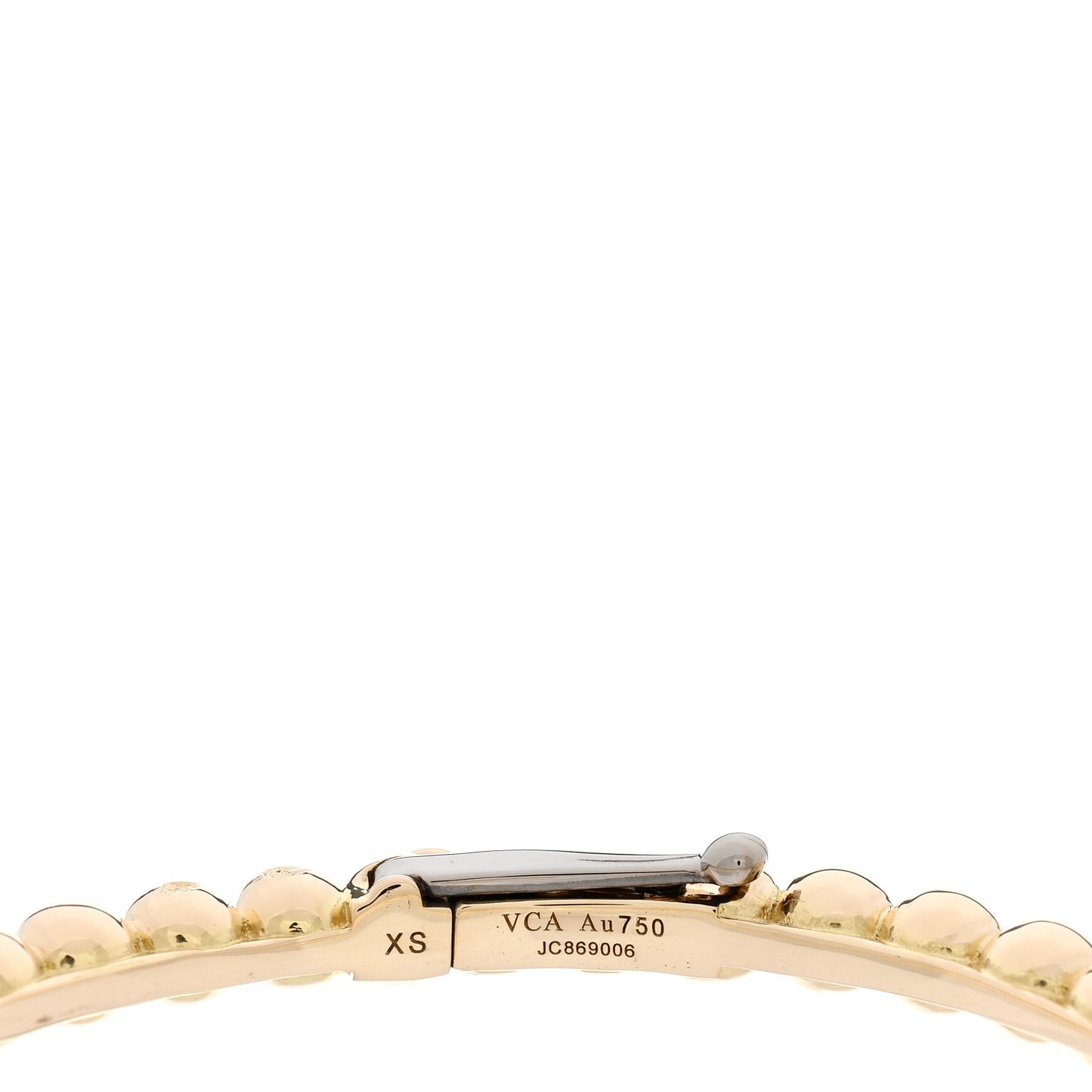 18K Yellow Gold Perlee Pearls of Gold Bracelet XS