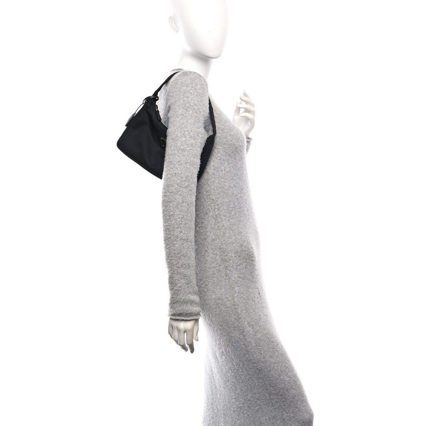 Tessuto Nylon Mini Re-Edition 2000 Bag Black