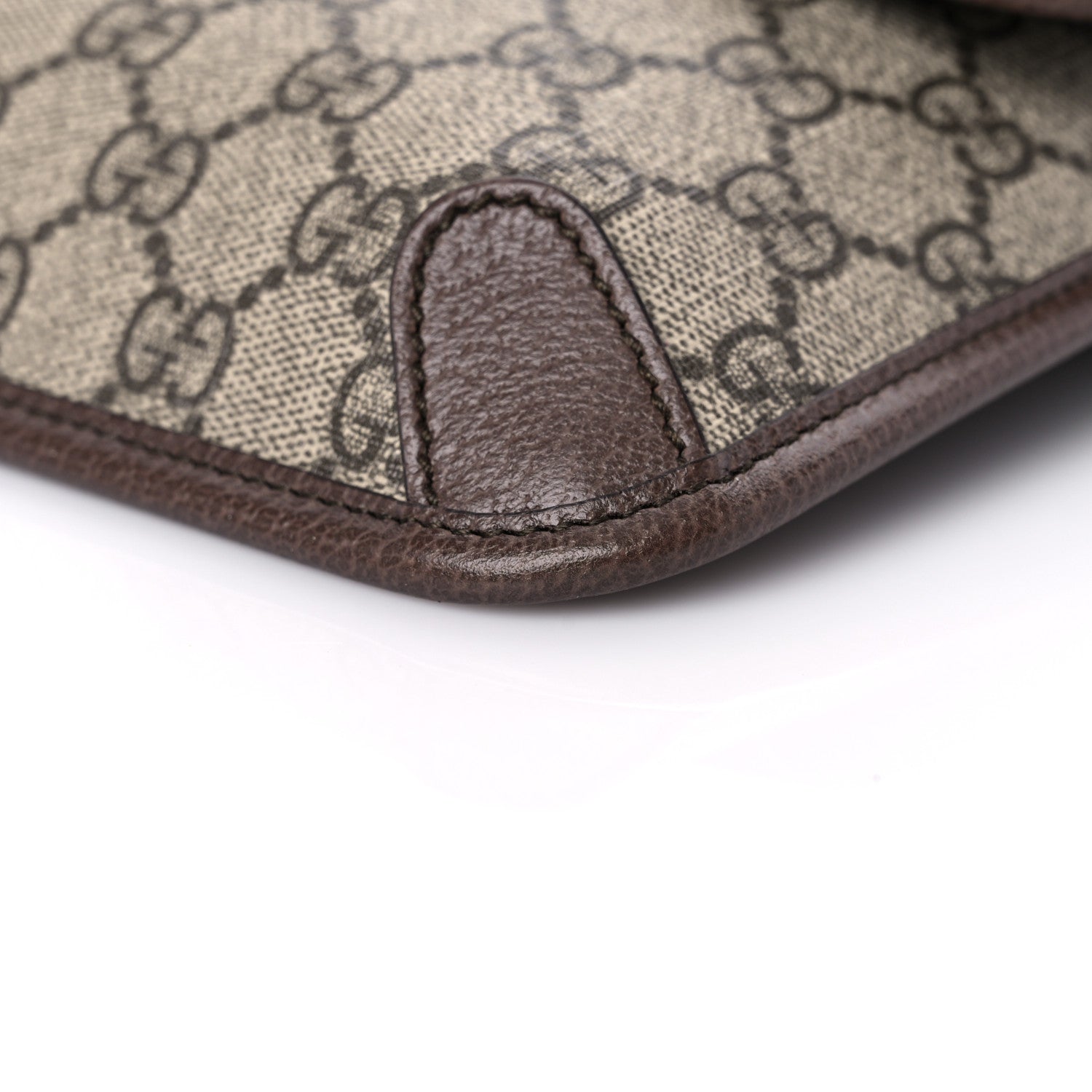 Gucci GG Supreme Monogram Neo Vintage Web Belt Bag Brown 10 of 12