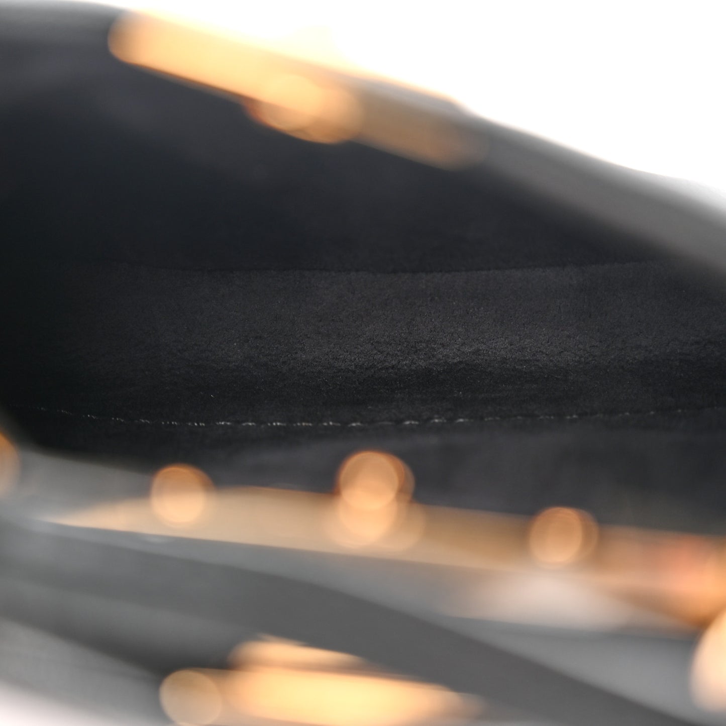 Nappa Micro Peekaboo Iconic Satchel Black