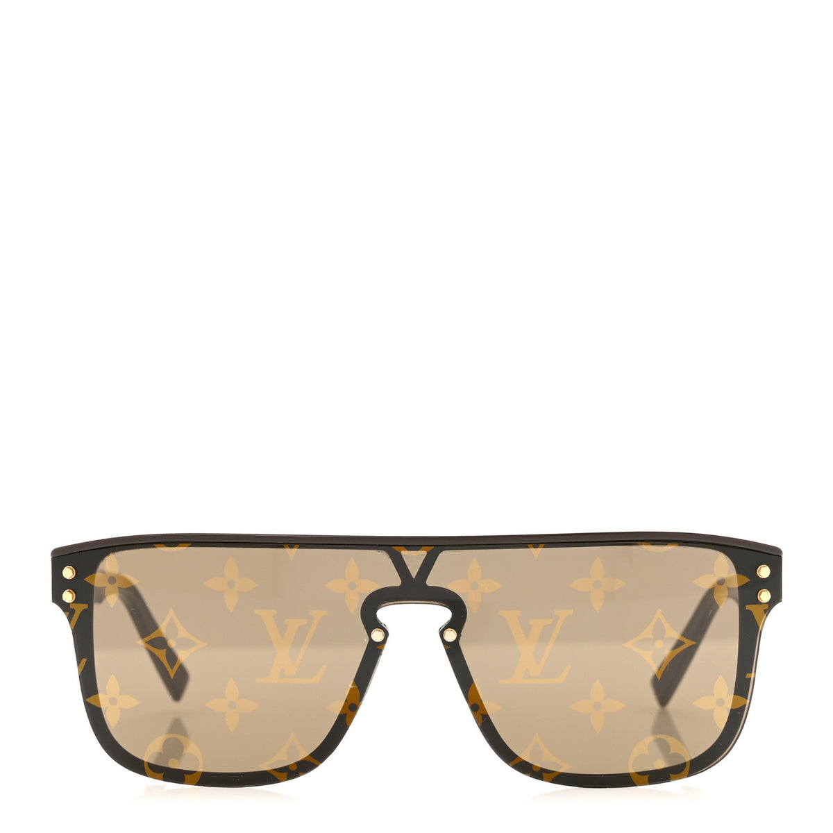 Acetate LV Waimea Square Sunglasses Z1485W Brown