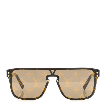 Louis Vuitton Acetate LV Waimea Square Sunglasses Z1485W Brown 2 of 6