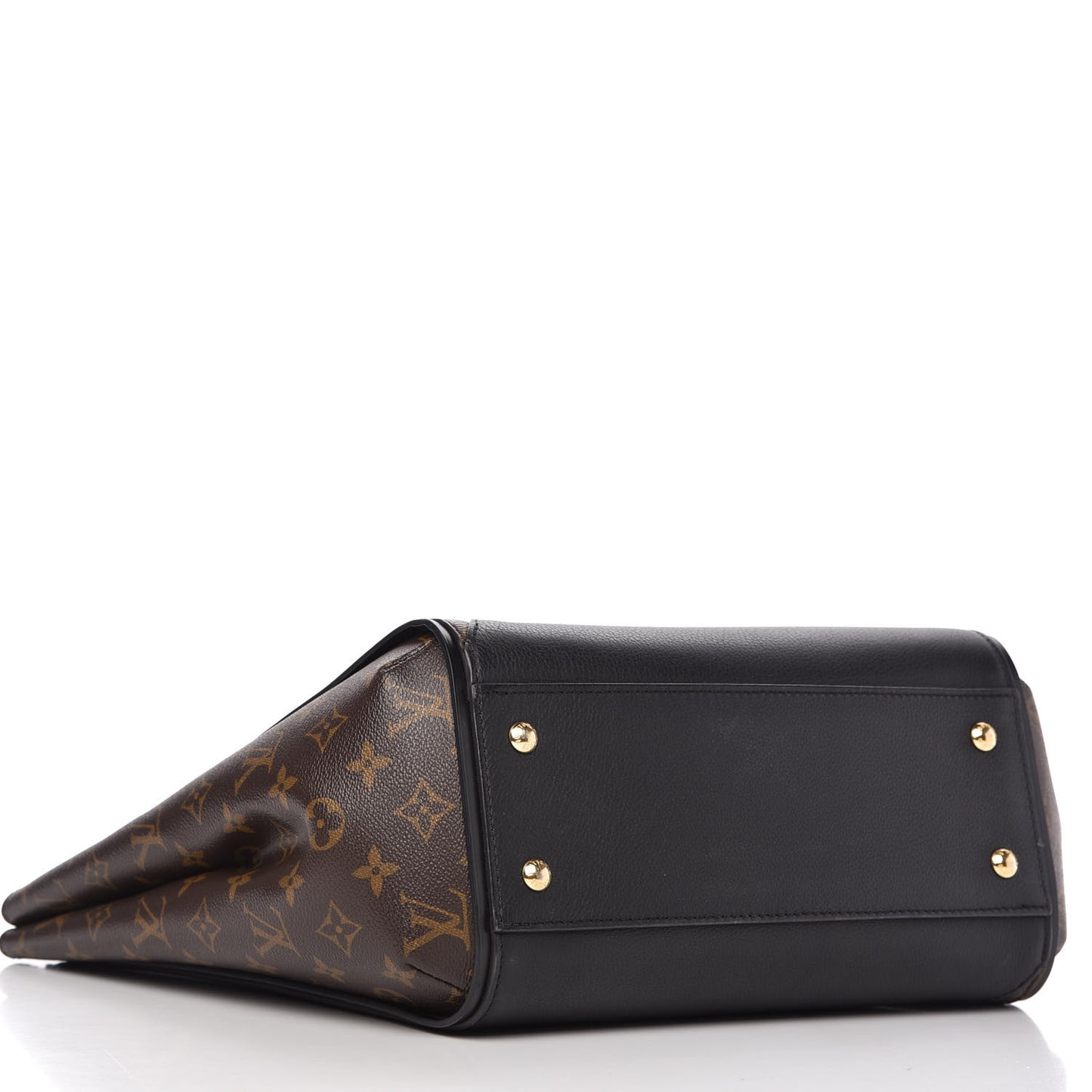 Calfskin Monogram Kimono Tote Black