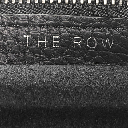 The Row Grained Calfskin Large Slouchy Banana Bag Black 7 of 10