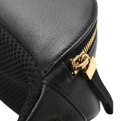 Versace Grained Calfskin Vanitas Medea Belt Bag Black 12 of 13