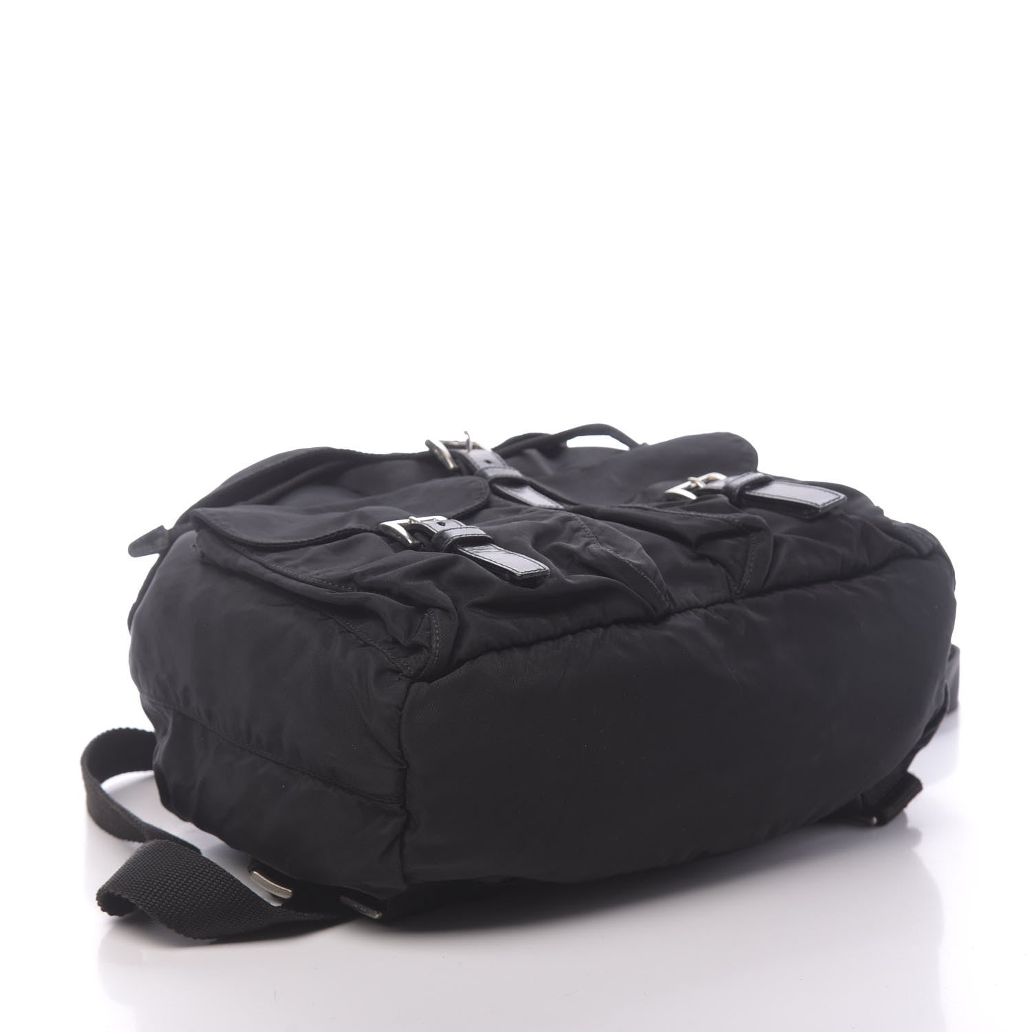 Prada Nylon Vela Medium Backpack Black 3 of 8