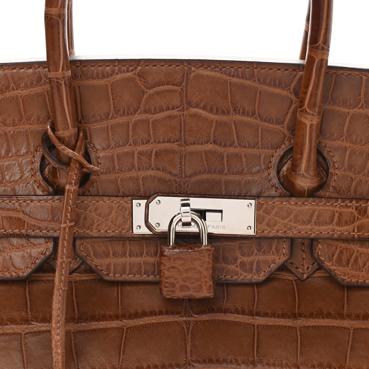 Matte Alligator Birkin 35 Alezan