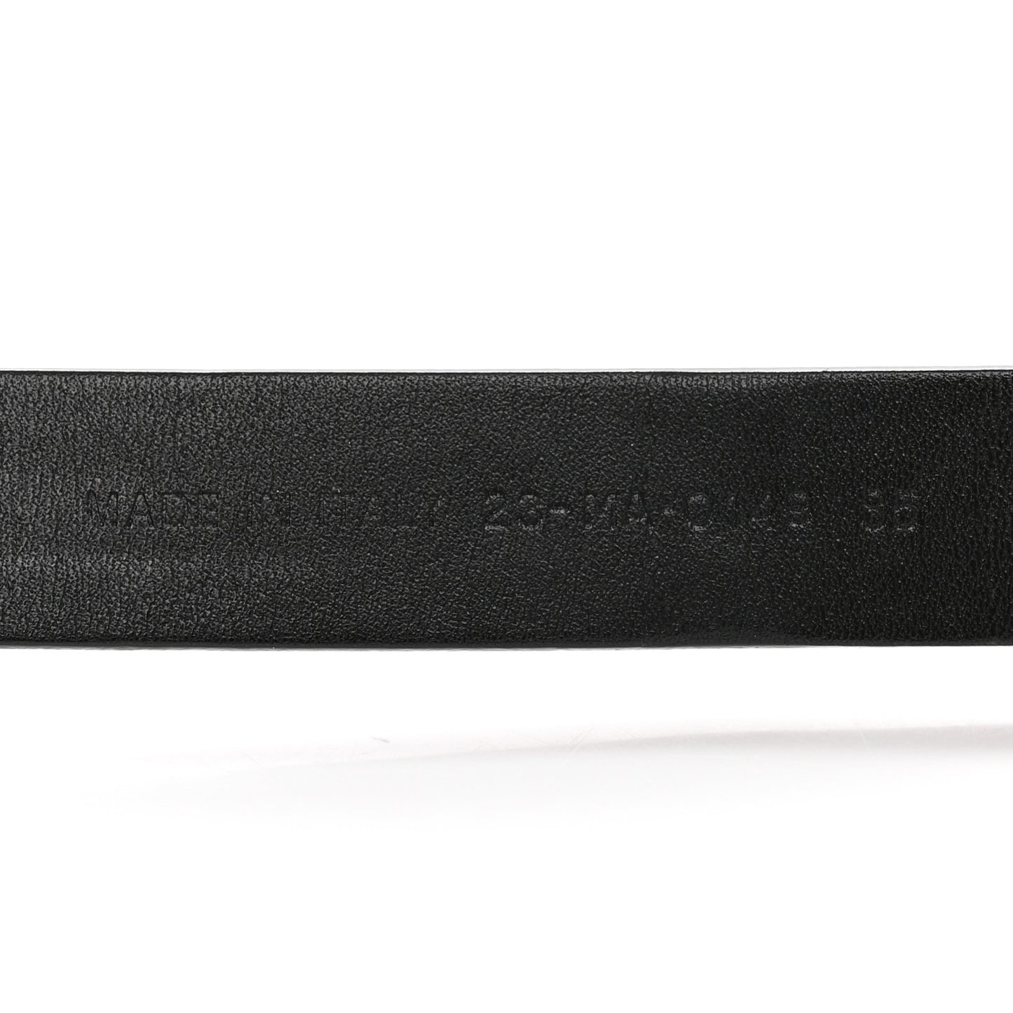 Calfskin Saddle Belt 85 34 Black