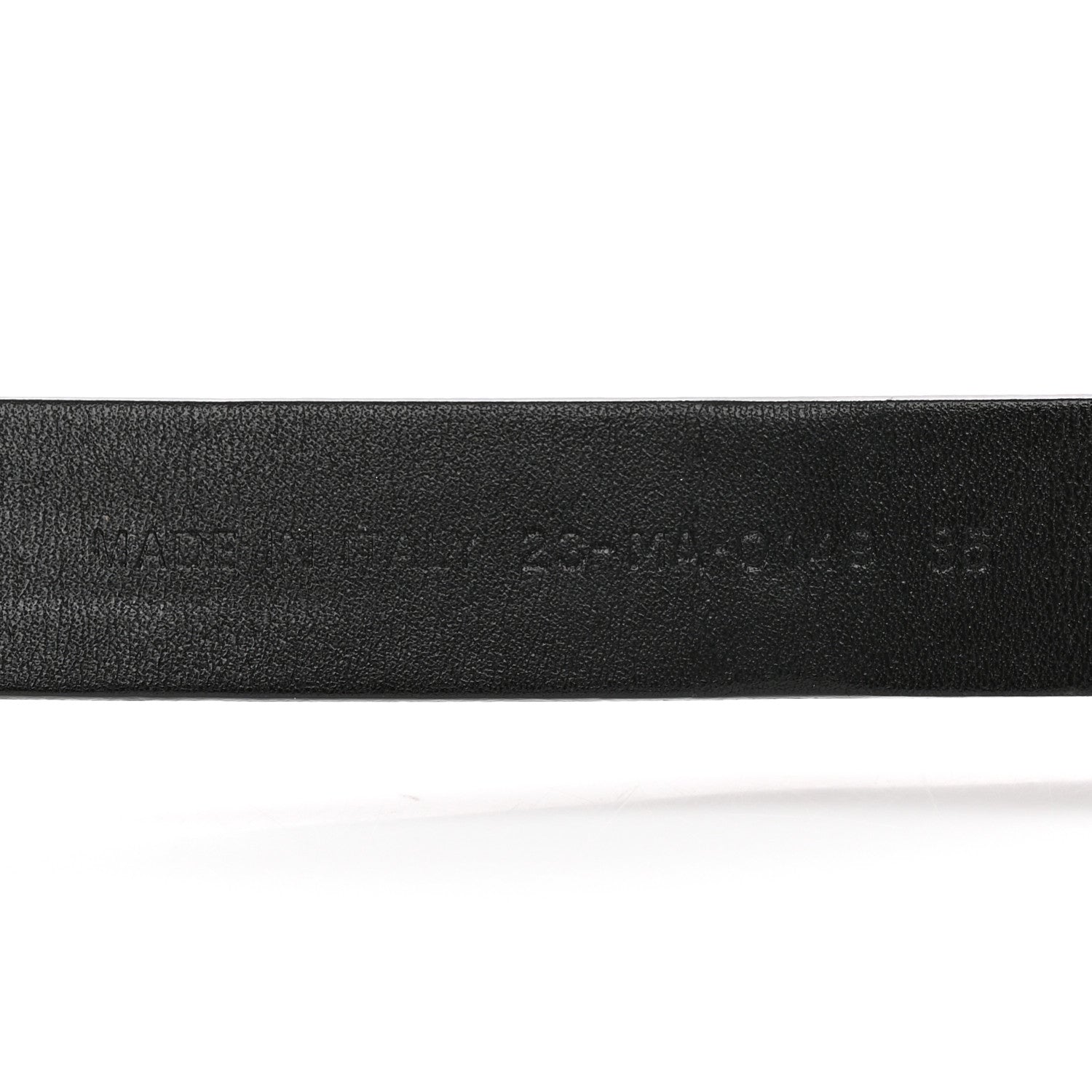 Christian Dior Calfskin Saddle Belt 85 34 Black 6 of 9