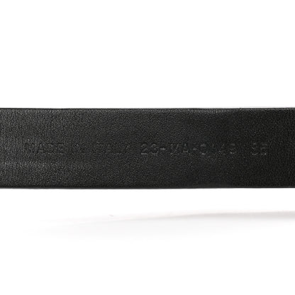 Christian Dior Calfskin Saddle Belt 85 34 Black 6 of 9