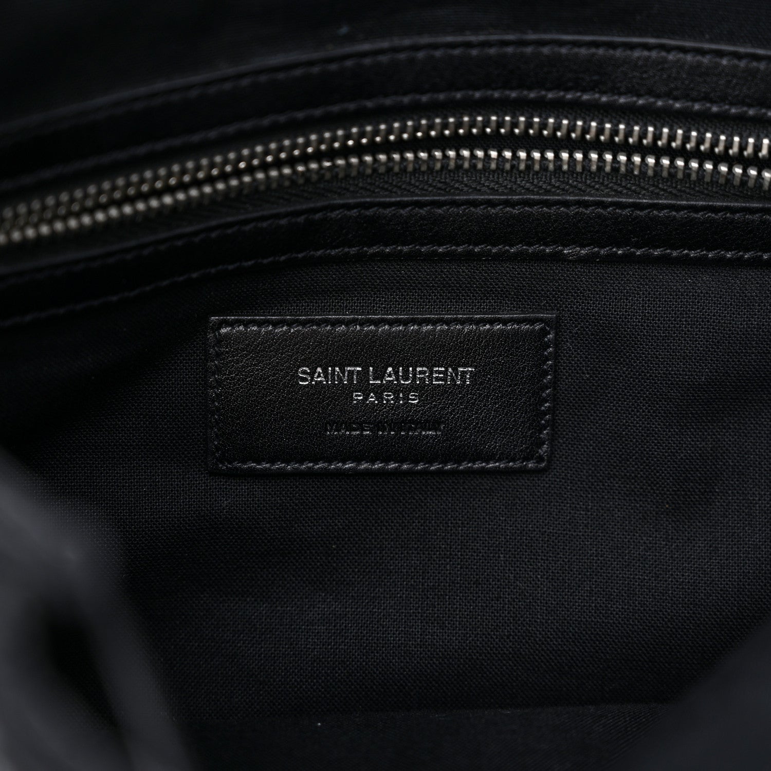 Saint Laurent Lace Calfskin Festival Backpack Black 6 of 14