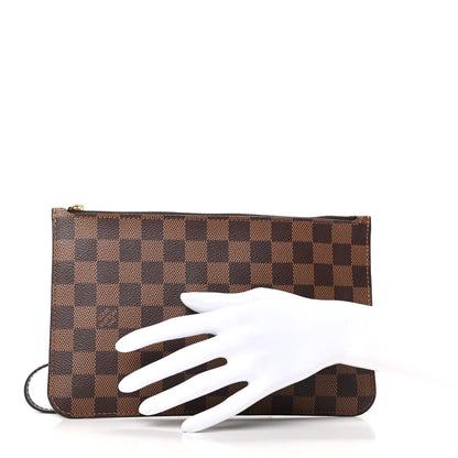 Louis Vuitton Damier Ebene Neverfull MM GM Pochette 2 of 7