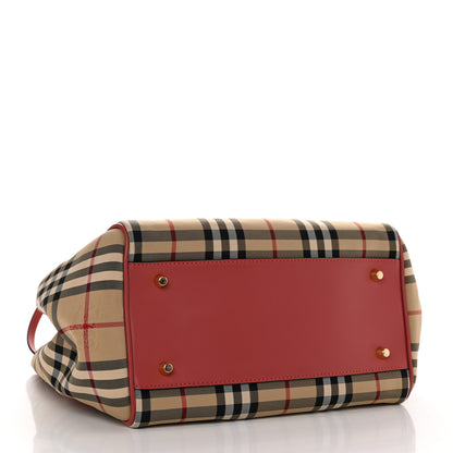 Burberry Horseferry Check Small Canterbury Tote Antique Rose 4 of 10