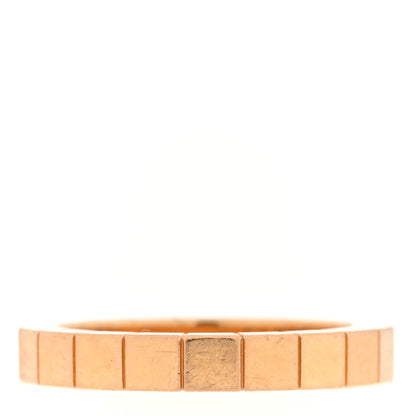 Cartier 18K Pink Gold 3mm Lanieres Ring 49 4.75 3 of 4