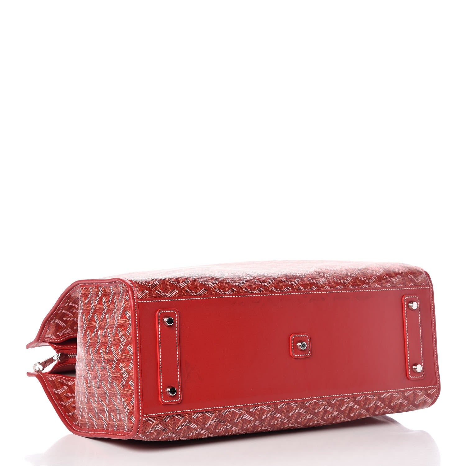 Goyard Goyardine Marquises Tote Red 4 of 10