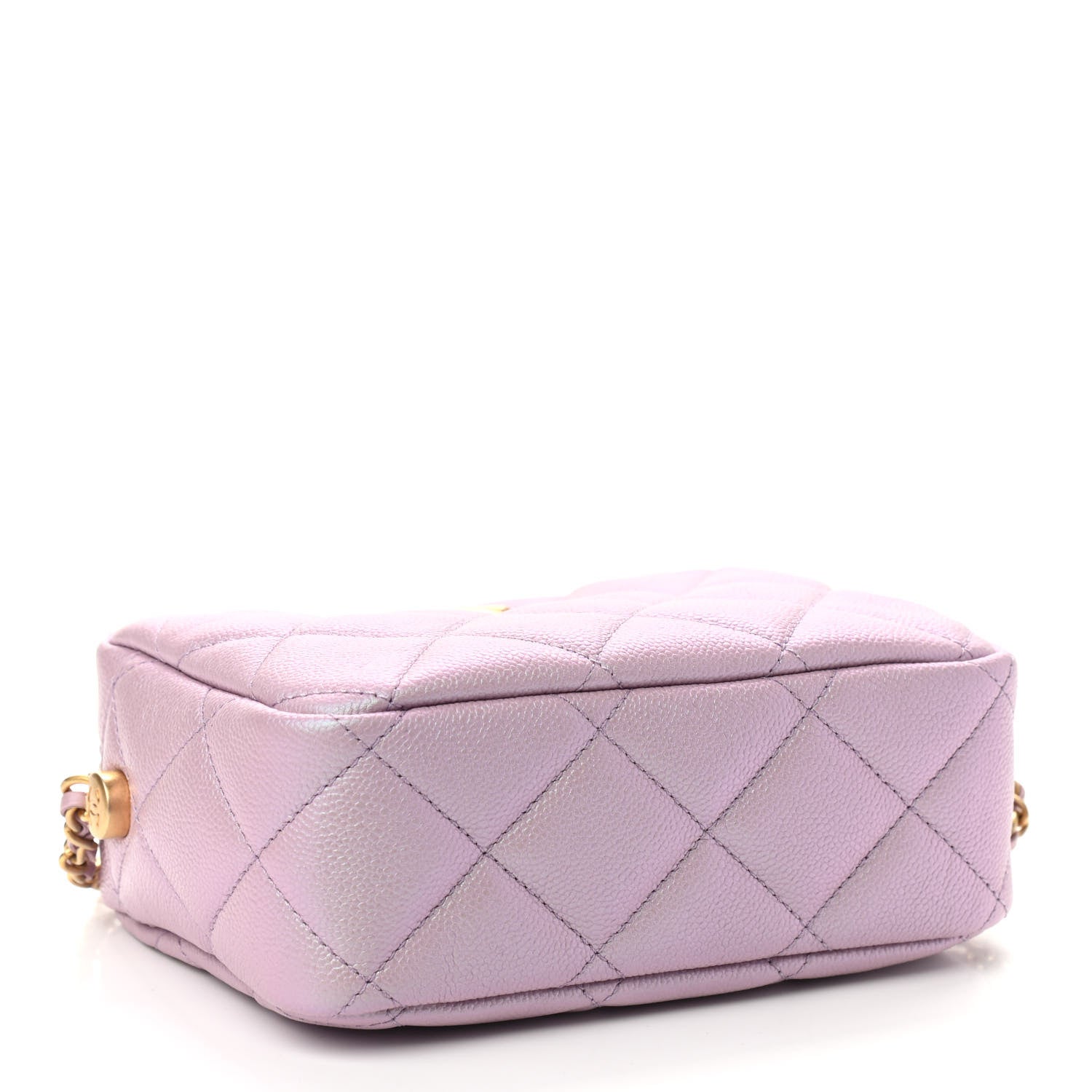 Chanel Iridescent Caviar Quilted Mini My Perfect Camera Case Pink 4 of 9