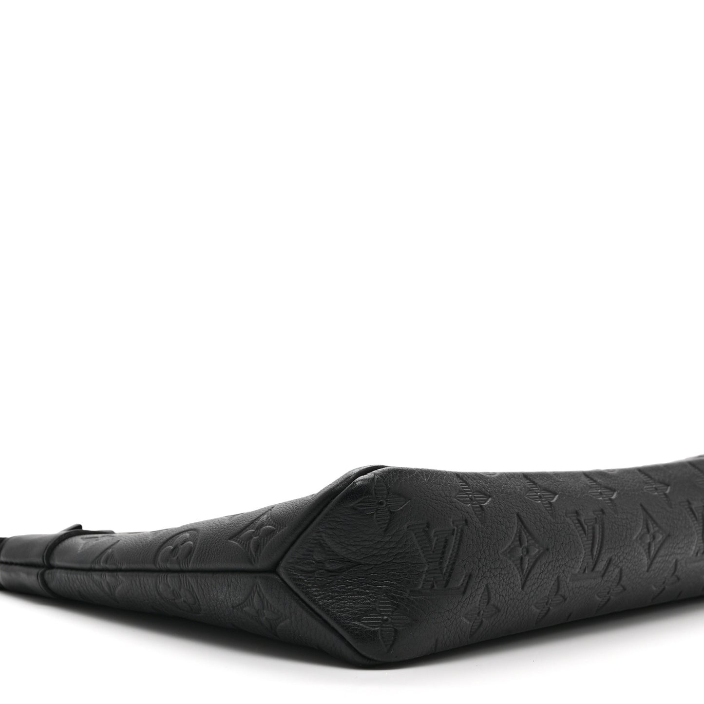 Shadow Calfskin Monogram Pochette Voyage Souple Black