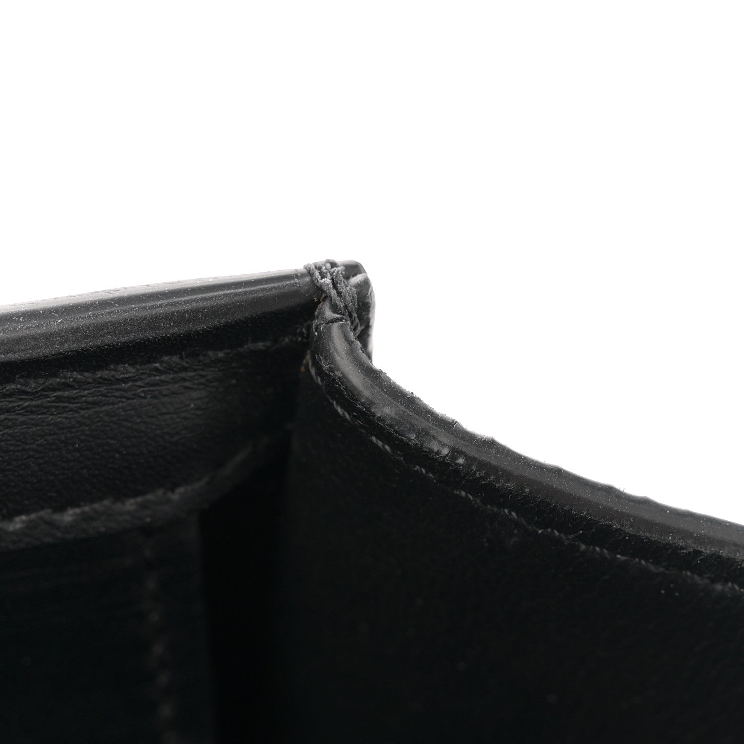Celine Bullhide Calfskin Nubuck Bi-Color Nano Luggage Black White 12 of 14
