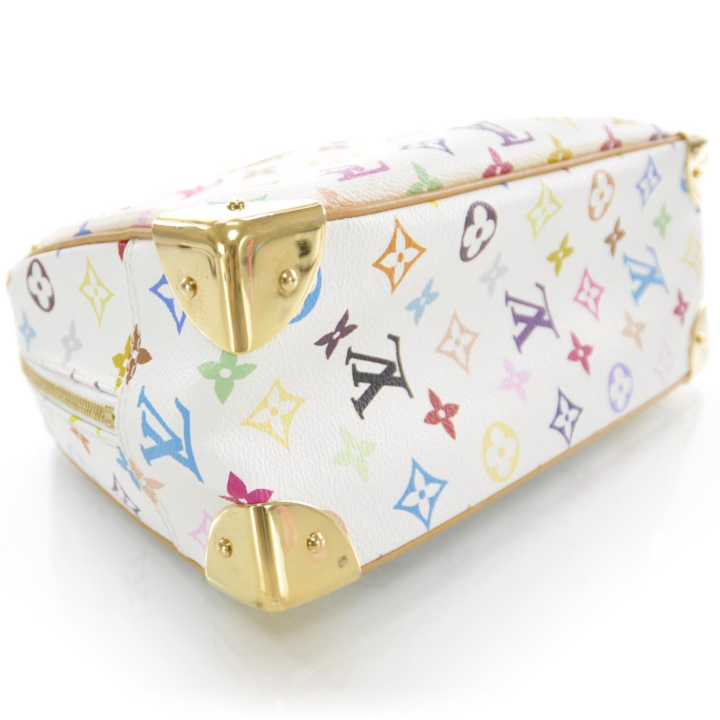 Monogram Multicolor Trouville White