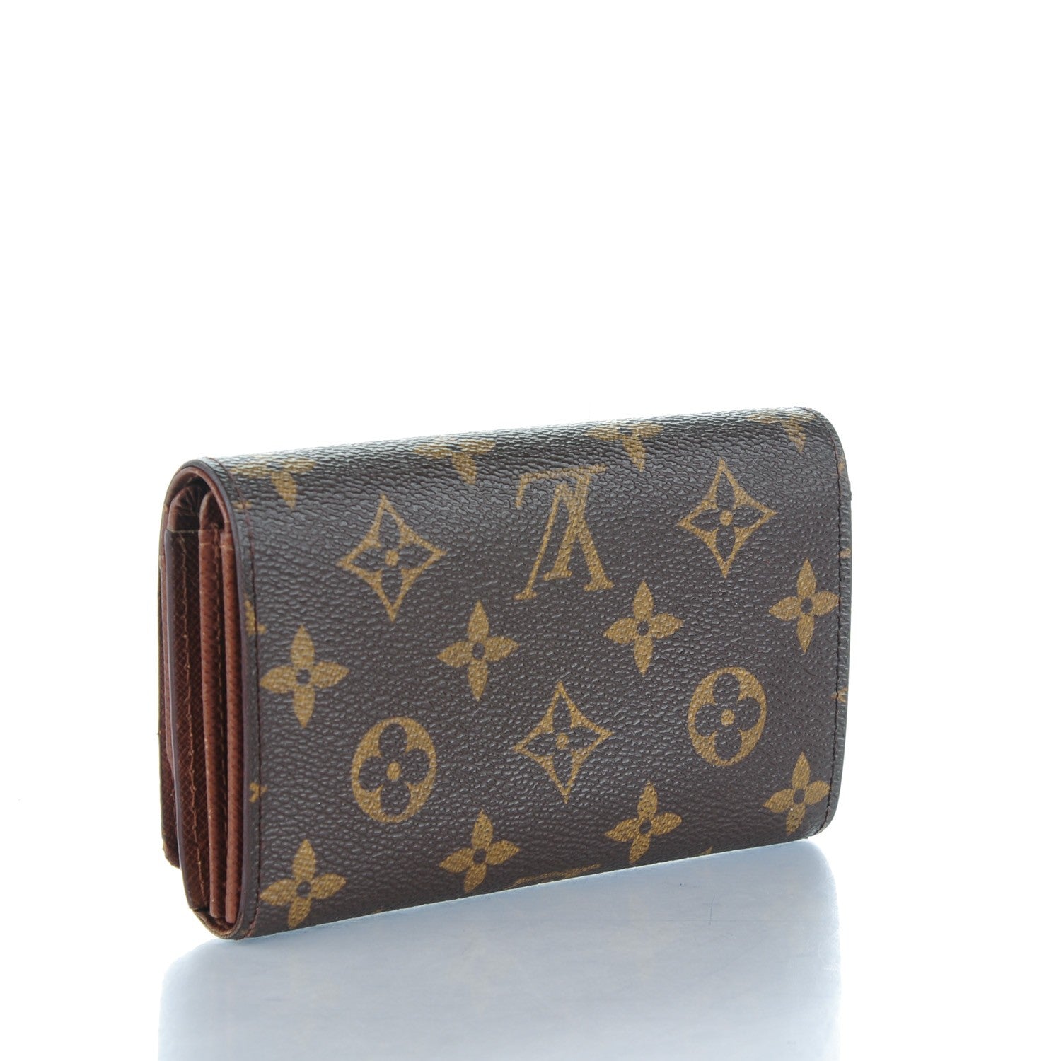 Louis Vuitton Monogram Porte-Monnaie Tresor Wallet 3 of 7
