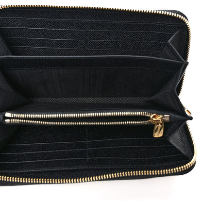Dolce & Gabbana Dauphine Leopard Print Zip Around Wallet 6 of 9