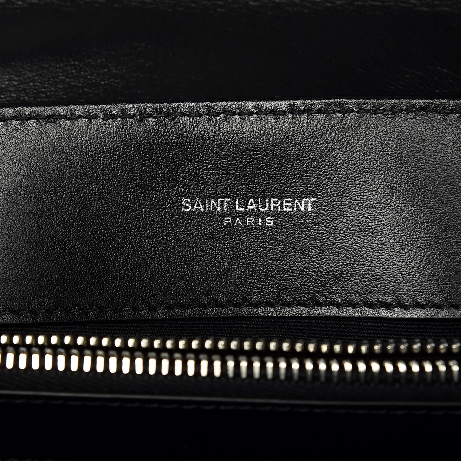 Saint Laurent Calfskin Y Quilted Monogram Medium Loulou Chain Satchel Black 8 of 9