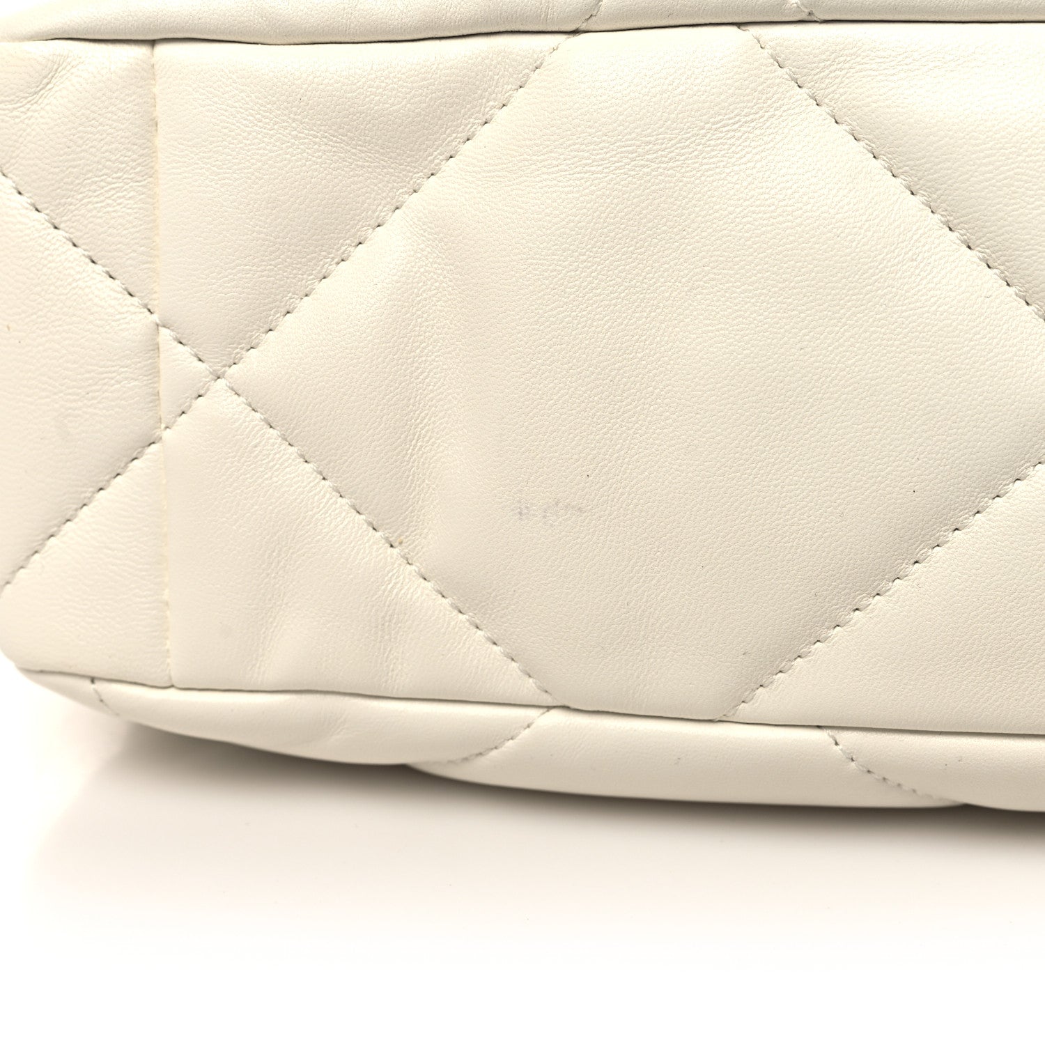Chanel Lambskin Quilted Large Chanel 19 Flap White 11 of 11
