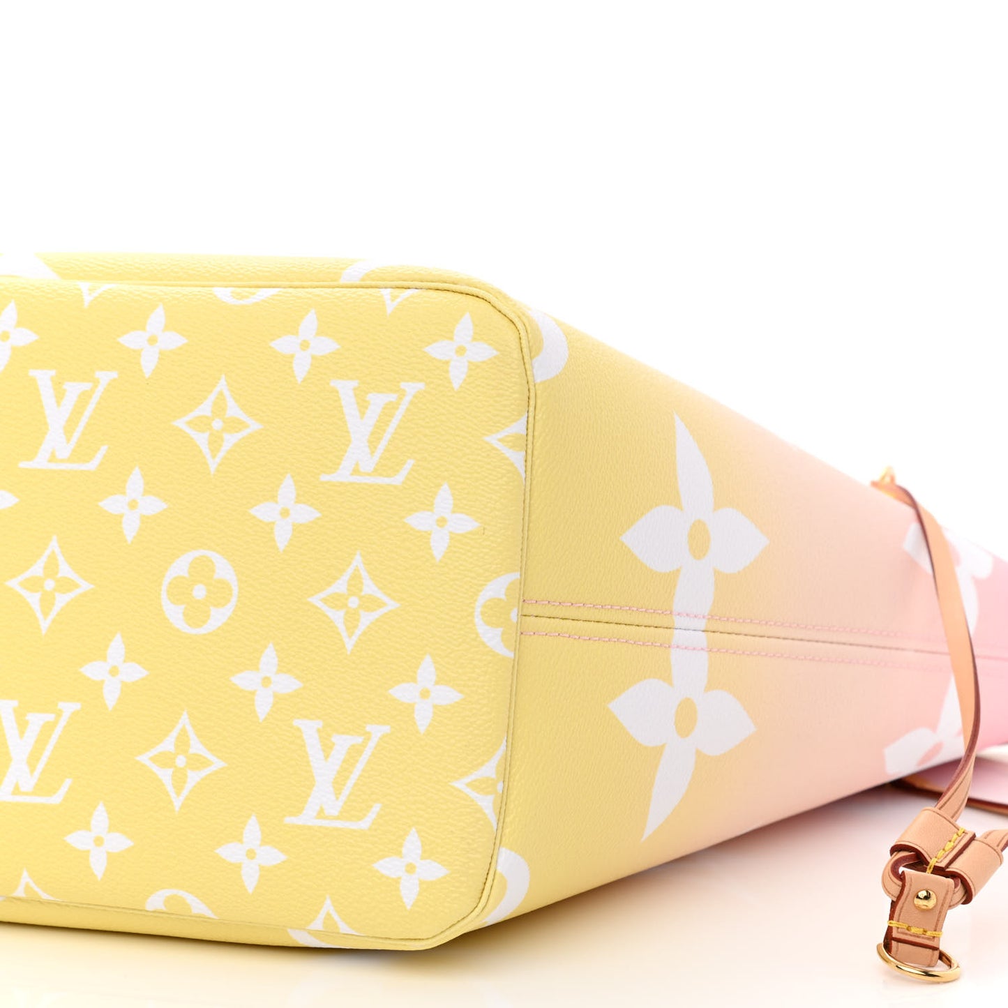 Monogram Giant By The Pool Neverfull MM Light Pink