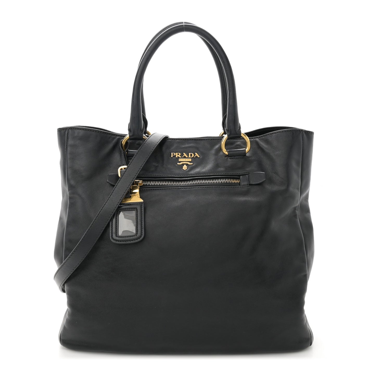 Soft Calf Tote Black