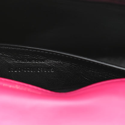 Saint Laurent Boucle Tweed Monogram Medium Jamie Fuchsia 6 of 15