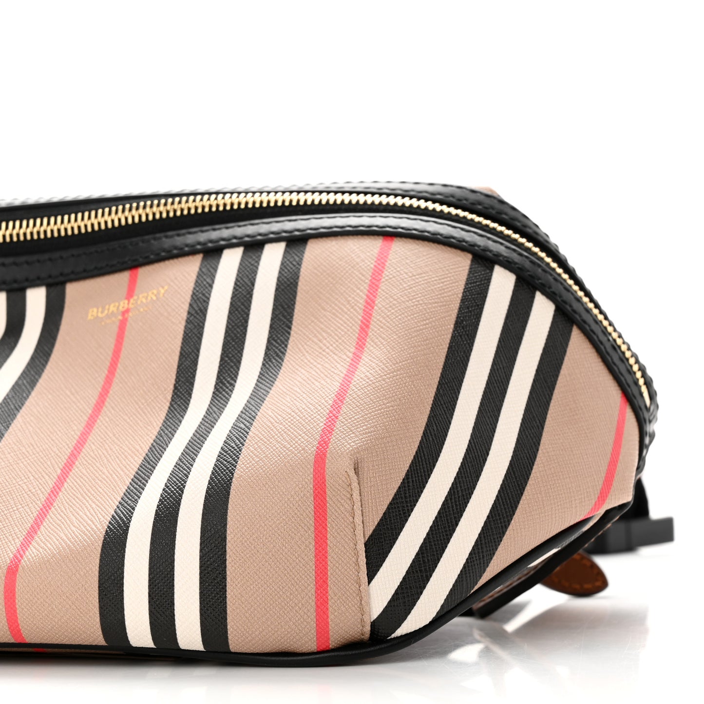 E-Canvas Icon Stripe Sonny Bum Bag Archive Beige