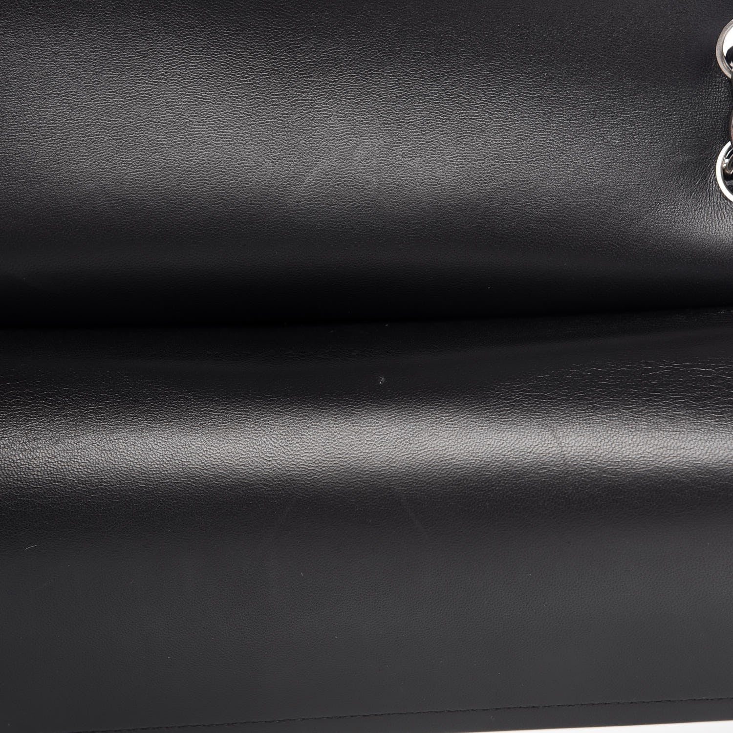 Chanel Lambskin Quilted Jumbo Double Flap Black 11 of 18