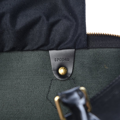 Louis Vuitton Epi Speedy 30 Black 6 of 11