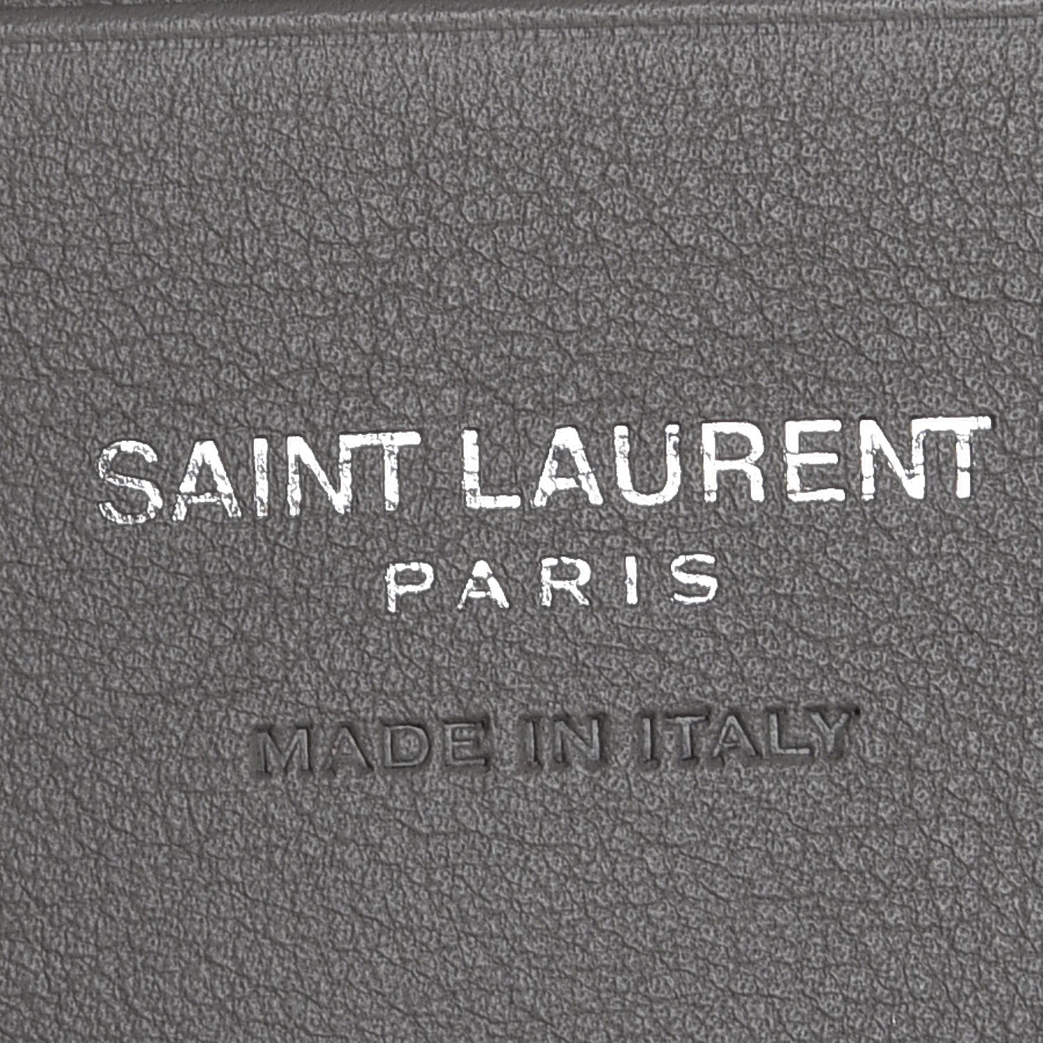 Saint Laurent Calfskin Monogram Toy Cabas Fog 7 of 8