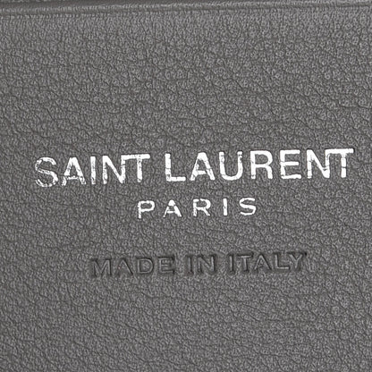 Saint Laurent Calfskin Monogram Toy Cabas Fog 7 of 8