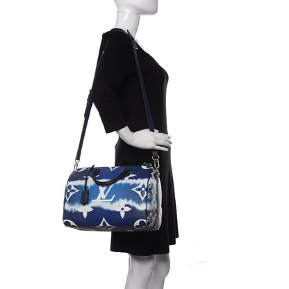 Louis Vuitton Monogram Escale Speedy Bandouliere 30 Blue 2 of 12