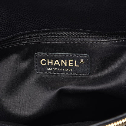 Chanel Caviar Quilted Grand Shopping Tote GST Black 6 of 12