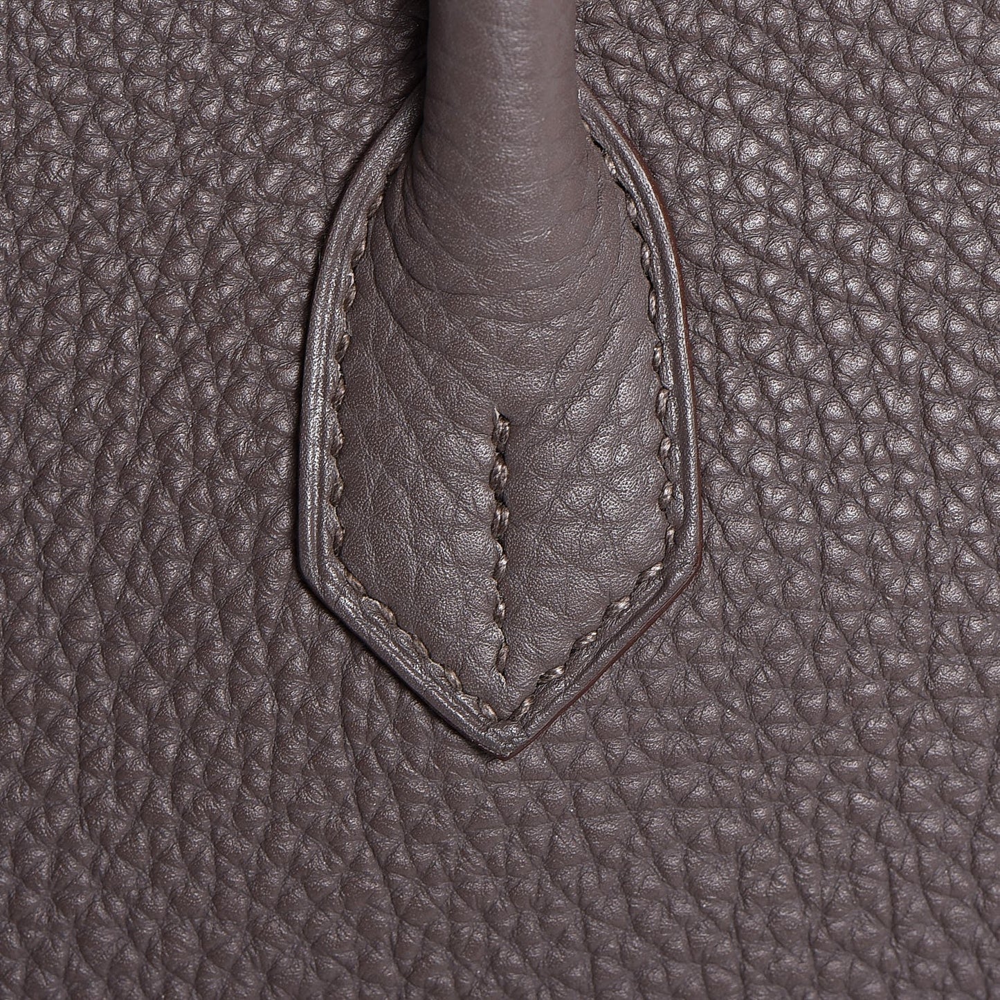 Togo Horeshoe Birkin 35 Etain Gris Perle