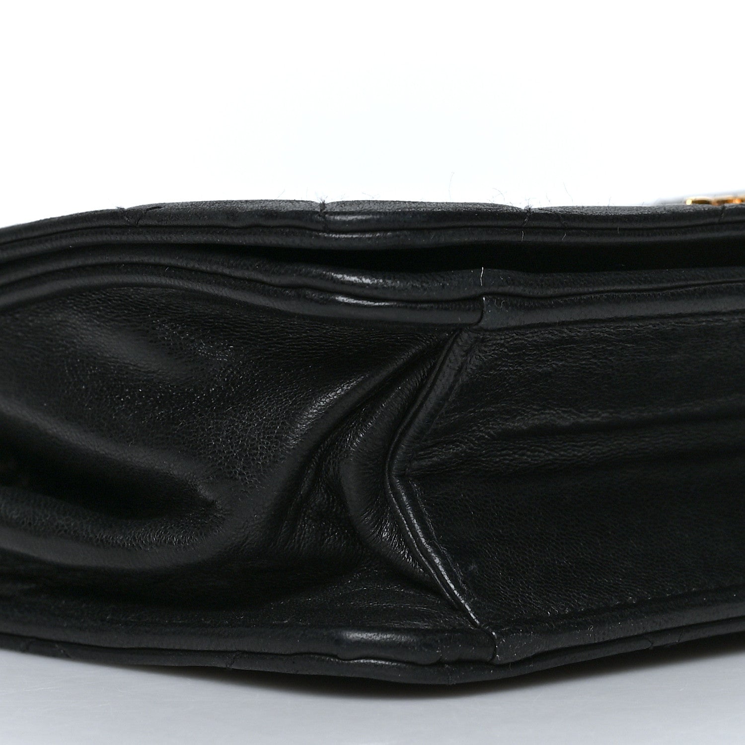 Chanel Lambskin Quilted Small Single Flap Black 8 of 10