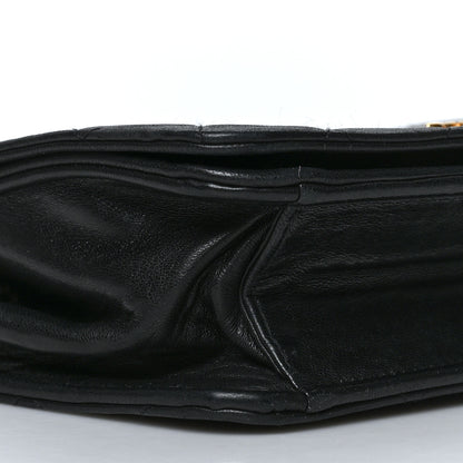 Chanel Lambskin Quilted Small Single Flap Black 8 of 10