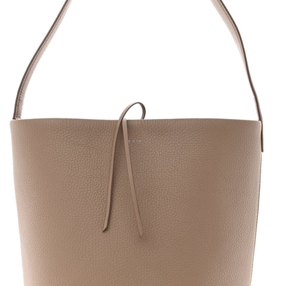 The Row Grained Calfskin Large N/S Park Tote Dark Taupe 5 of 11
