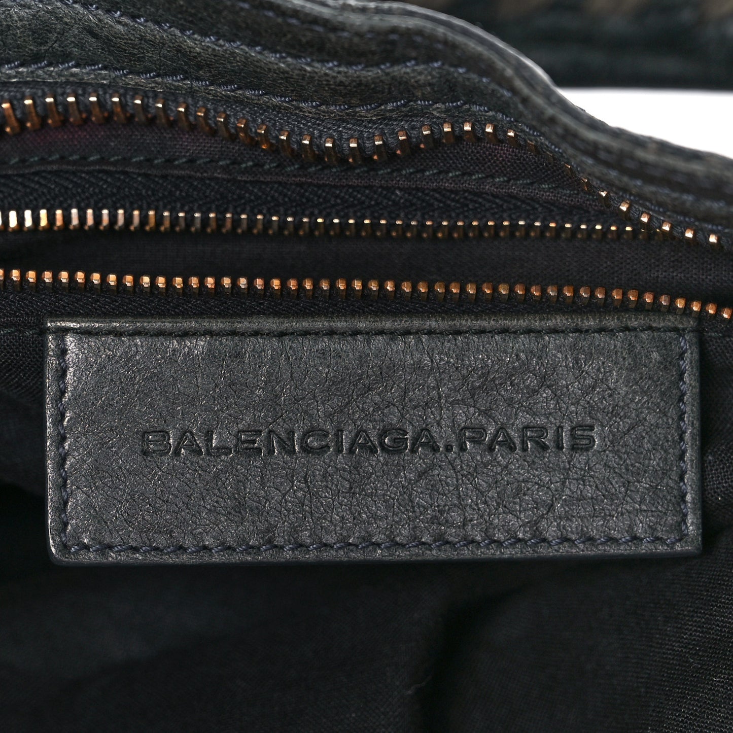 Agneau Giant 21 Rose Gold Hardware City Anthracite
