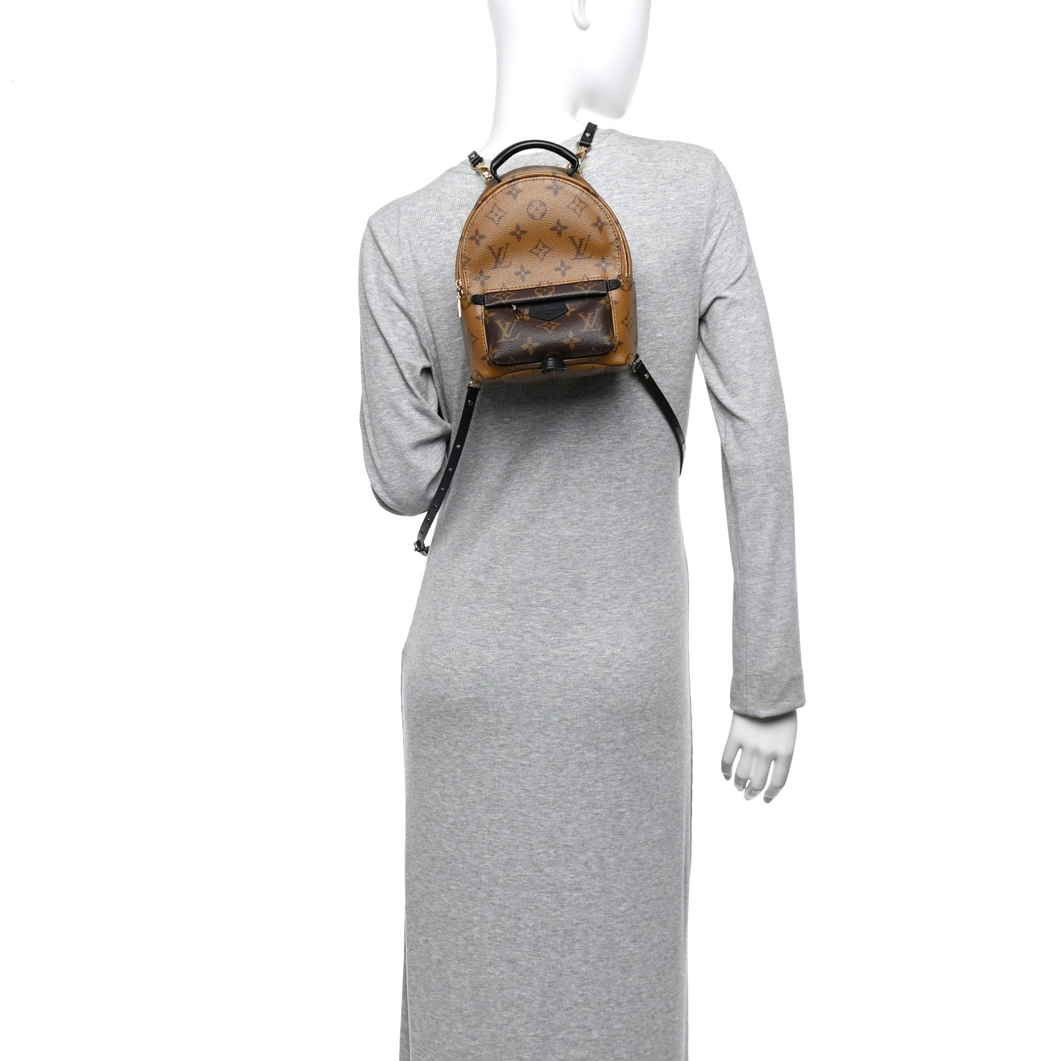 Louis Vuitton Reverse Monogram Palm Springs Backpack Mini 2 of 9
